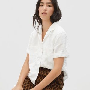 Everlane Linen Workwear Shirt in White